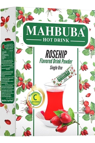 Mahbuba Tek İçimlik Kuşburnu Aromalı Oralet Çayı 24x1,5gr 1.5 G