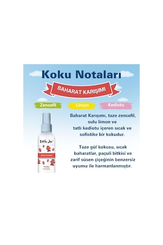 Little Joe Baharatlı Sprey Oda Kokusu 60 Ml Spicy Fusion -koku