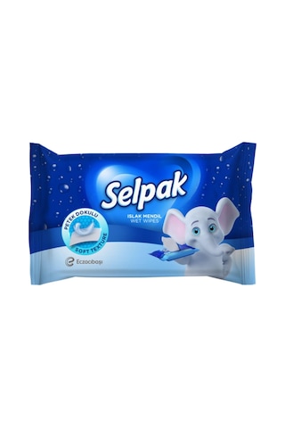 Klasik Islak Cep Mendili 3&apos Lü