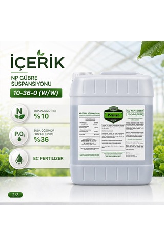 Tessenderlo P-sure Sıvı Fosfor Gübresi 20 L 20 KG