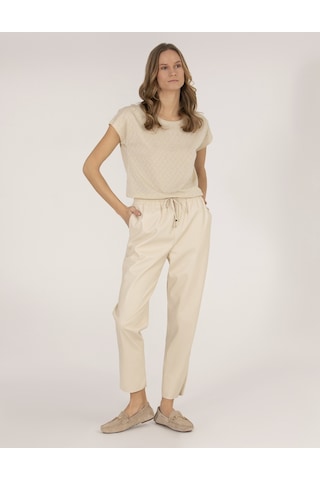 Pierre Cardin Kadın Krem Pantolon Kanvas-chino 50263163-vr071 Krem