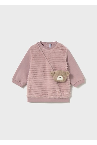 Mayoral Pembe Çantalı Bebek Elbise 2919 Pembe