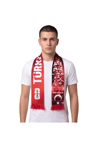 Hummel Milli Takım Bizim Çocuklar Atkı Kırmızı