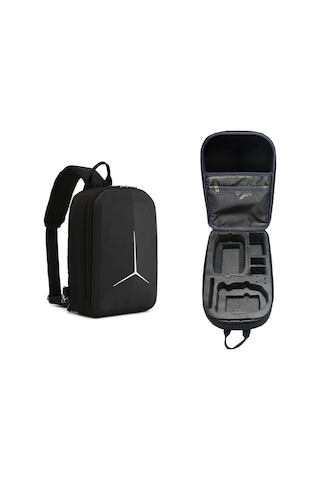 Depolama Çantası Messenger Çanta Dji Mini 3 /mini 3 Pro İçin Göğüs Çantası Siyah