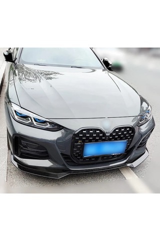 Bmw G22-g23 Ön Lip Ek 2021-2025 Parlak Siyah 3 Parça M Tampon Uyumlu