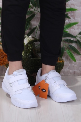 M.p Diana Rahat Hafif Cırtlı Kadın Sneaker Ayakkabı Beyaz
