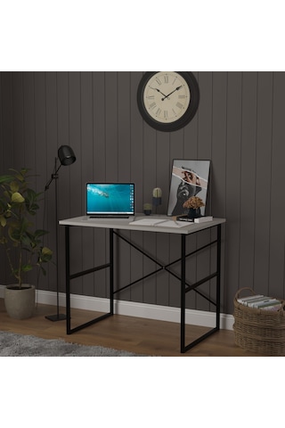 Metal Çalışma Masası-metalçm02-kül Gri Kül Gri