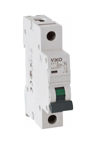Viko 3Vtb-1B16 Monofaze 1X16A B Tipi Otomatik Sigorta 3Ka