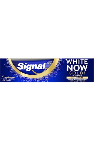 Signal White Now Gold Diş Macunu 75 ML Signal White Now Gold Diş Macunu 75 ML