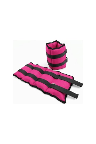 Spor Byfit 2,5 Kg x 2 Adet Pembe El veya Ayak Bileği Ağırlığı Pembe