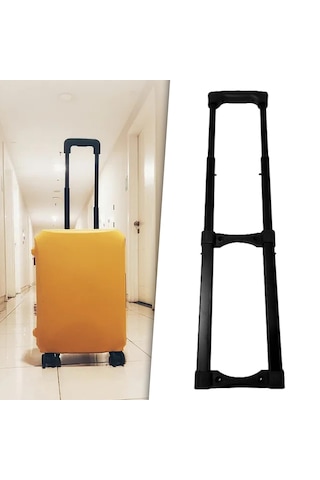 Homyl Bagaj Teleskopik Saplı Arabası Çantası İş 34cm-ila-80,5cm Siyah