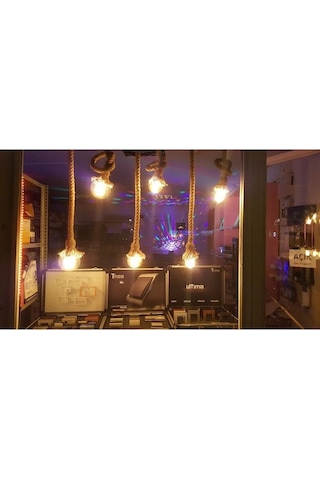 4 Watt Rustik Ampul Amber Renk 10 Adet