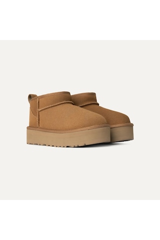 Chestnut Taba Bot Kız Çocuk 1157791k Ugg K Classıc Ultra Mını Platform Chestnut Taba