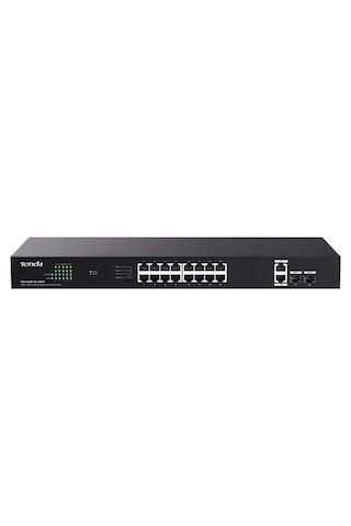 16port 250w Full Poe Teg1120p-16-250w Gıgabıt 2x Uplınk-2x Sfp Yönetilemez Switch