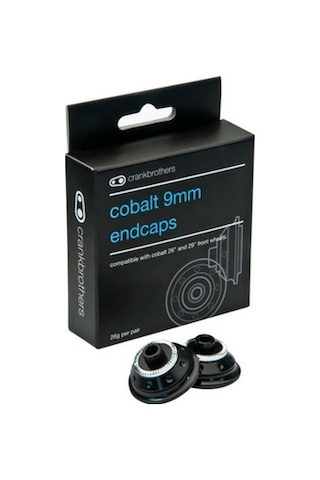 Crank Brothers Cobalt 9mm Ön Adaptör Siyah - Kırmızı