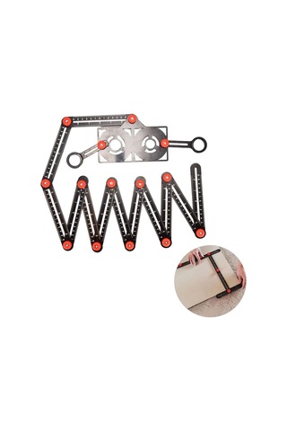 Suntek Çok Açılı Cetvel, Sondaj Bulucu Şablon Aracı Ile