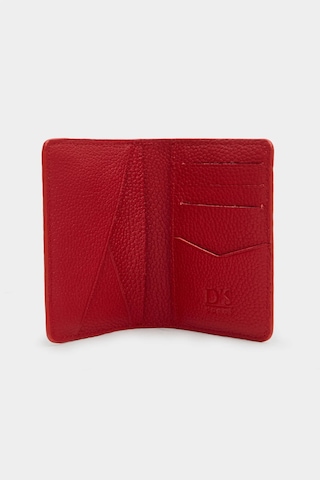 D'S Damat Ds Damat Kırmızı %100 Hakiki Deri Kartlık Cüzdan 6hc59ortkc001 601