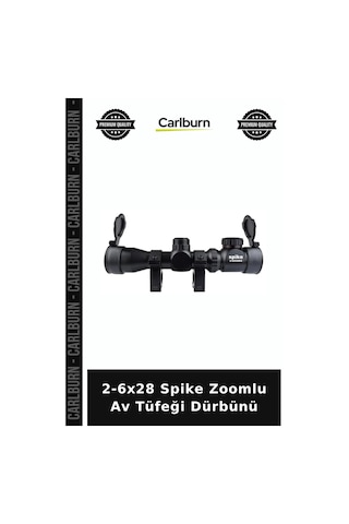 2-6x28 Spike Zoomlu Av Tüfeği Dürbünü Gece Gündüz Baba Hediyesi Hobi