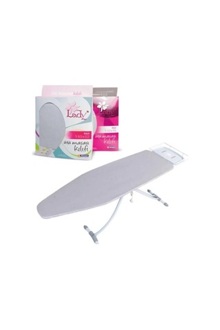 Lady Keçeli Ütü Masası Bezi 140x52 Cm Ütü Masası Kılıfı