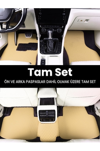 Dacia Sandero 2012-2020 Uyumlu Eva Paspas Tam Set Araca Özel,su Geçirmez,hızlı Ve Kolay Montaj
