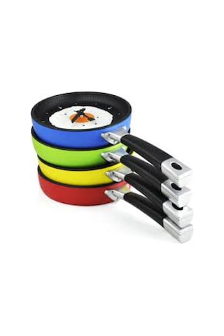 River World Mutfak İçin Saat Yumurta Tavası Modelli Çok Renkli