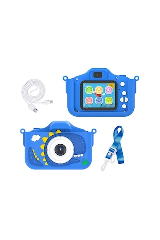 Trendooze Geeksen Çocuk Kamerası Kişiselleştirilmiş Tyrannosaurus Rex Fotoğraf İl