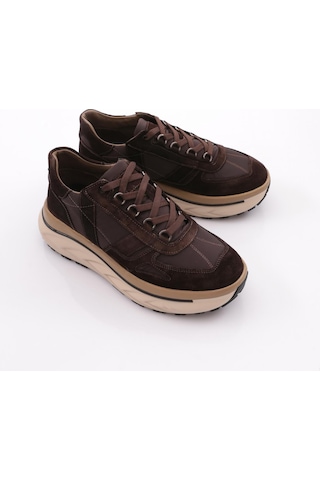 Dgn 24171 Erkek Casual Ayakkabı Kahve Süet Kahve