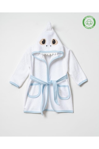 Dinazorlu Bornoz Beyaz