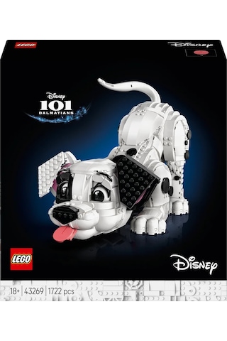 LEGO® ǀ Disney 101 Dalmaçyalı Köpek Yavrusu 43269 - Yetişkinler için Koleksiyonluk Nostaljik Model Yapım Seti (1722 Parça)