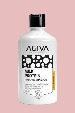 Milk Protein Kuru Ve Yıpranmış Saçlar İçin Amino Complex İçeren Saç Bakım Şampuanı 500ml Tüm Saçlar