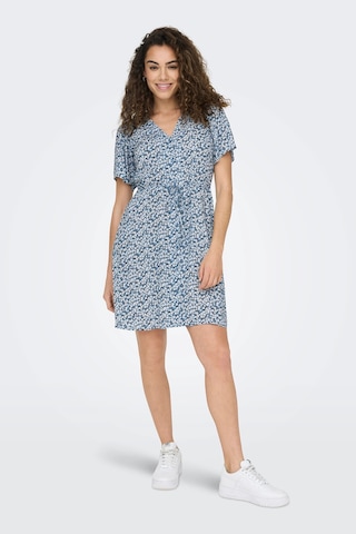 Only Bayan Elbise 15237382 Mavi-beyaz Mavi-beyaz