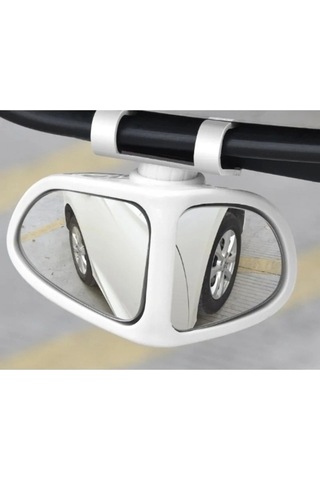 Createtech Yuvarlak Yönlü Yardımcı Vites Ve Tekerlek Siyah Nokta Küçük Kör Görüşlü Geri Dikiz Çift Aynası Ayna Arka Araba Adet-ön 360 2 1 Kh