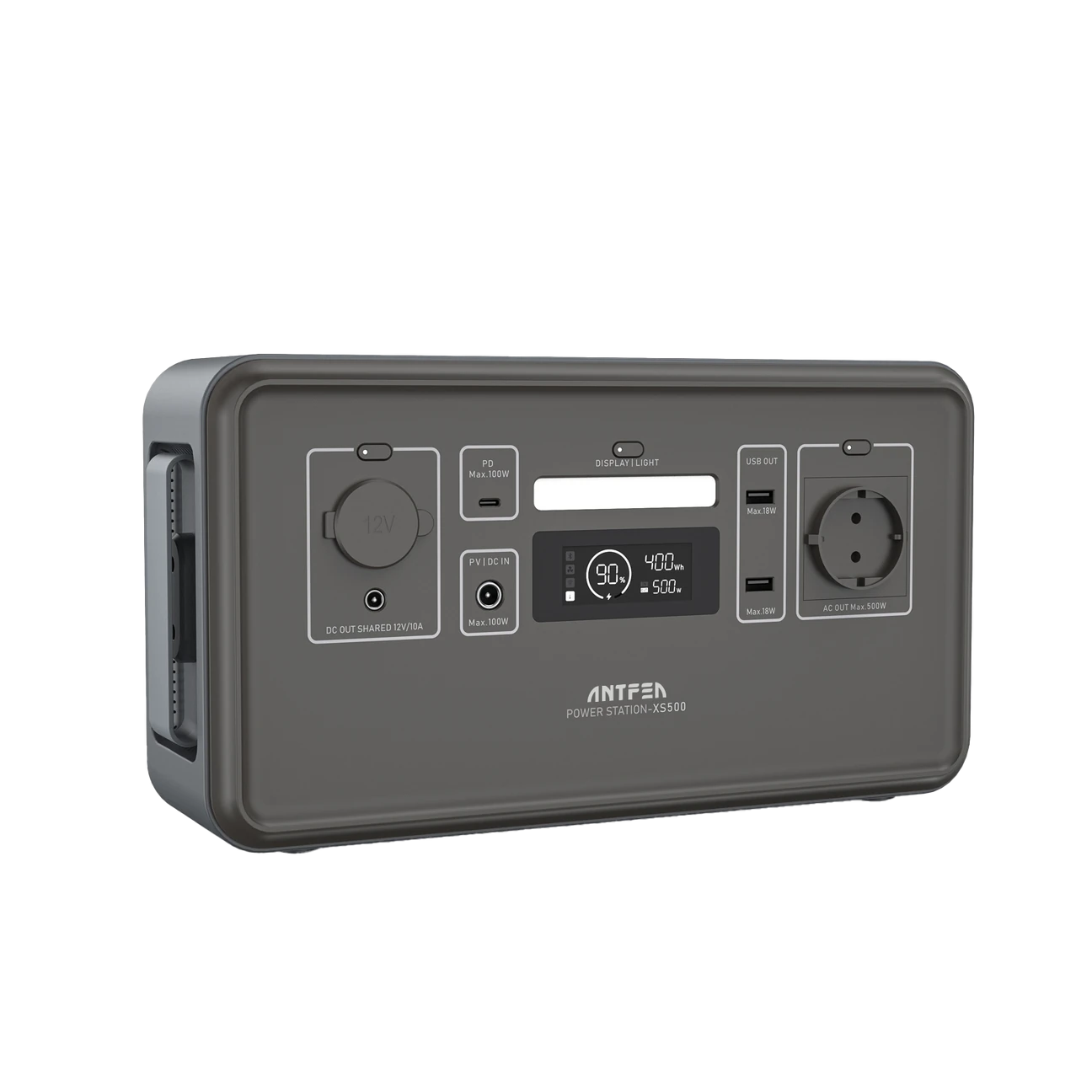 Antfea Xs500f Taşınabilir Güç Sistemi - Gri 500w Mini