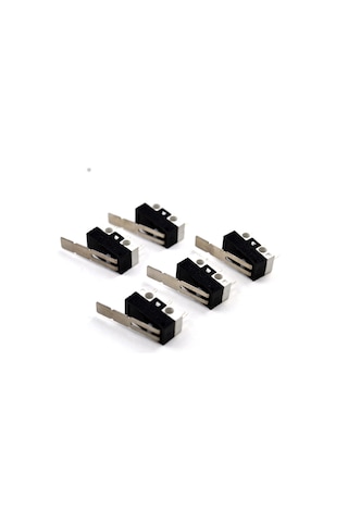5 Adet Mini Micro Switch Uzun Paletli Kw10 Z2p