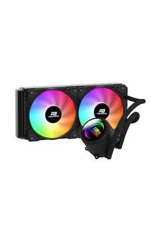 Powerboost Circle 240b Led 240mm Am5/1700p Siyah İşlemci Sıvı Soğutucu