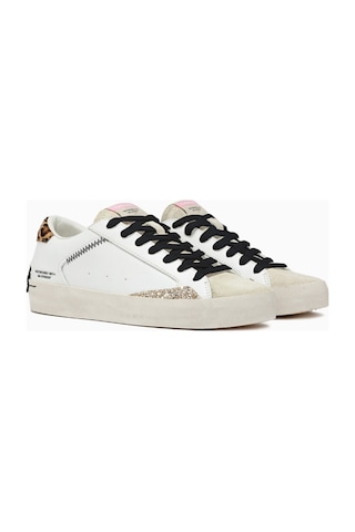 Sneaker Günlük Kadın 27000pp6.10 Crime London Dıstressed C08l White Beyaz