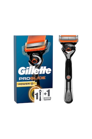 Gillette Proglide Power Erkek Islak Tıraş Makinesi, Tıraş Makinesi + 1 Tıraş Bıçağı, 5 Kat Bıçaklı, Erkekl