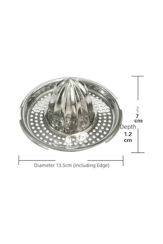 Suofeng 304 Paslanmaz Çelik El Operasyonlu Limon Portakal Sıkacağı - Kompakt Mutfak Meyve Suyu Sıkma Aleti 14cm, Çanta Paketi Diğer