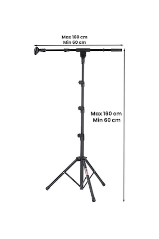 Lastvoice Ms07 Yüksek Kaliteli Tripod Mikrofon Standı Sehpası