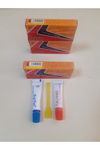 Jalasanj Ikiz Tüp Epoksi Plastik Çelik Yapıştırıcı -ıran Arap Yapıştırıcı-çift Karışım-3 Adet