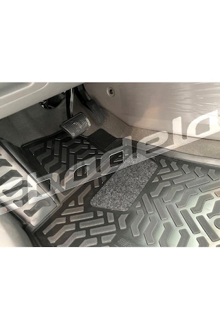 Yenı Elantra 2021 5D Havuzlu Paspas Kokusuz Kaucuk Siyah