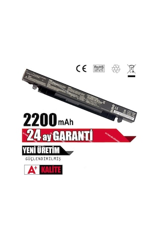 Asus Uyumlu X550V X550Vb X550Vc X550Vl X550Vx Batarya. Pil