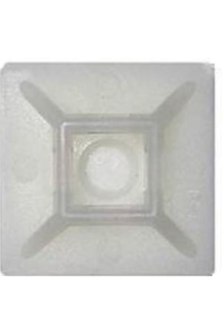 Gwest Yapışkanlı Kroşe 28mm x 28mm - Beyaz - 5 Adet