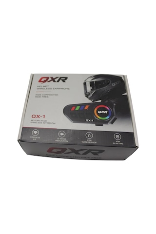 Motosiklet Bluetooth Kulaklık İntercom Qxr 01
