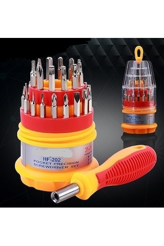 Makroyapı Mini Tornavida Çok Amaçlı Set 31 Parça