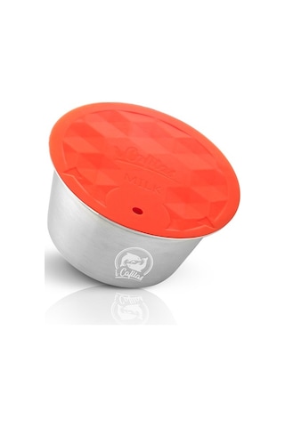 Bloomnest Dolce Gusto Uyumlu Tekrar Doldurulabilir Paslanmaz Çelik Süt Köpüğü Kapsülü Gümüş