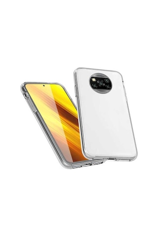 Xiaomi Poco X3 Kılıf Zore Enjoy Kapak Renksiz