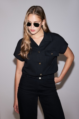 U.s. Polo Assn. Kadın Siyah Gömlek Örme 50325372-vr046