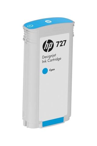 B3P19A Hp 727 130 Ml Camgöbeği Cyan Designjet Mürekkep Kartuşu