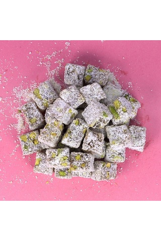 DermeOnline Lokum Çifte Kavrulmuş Hindistan Cevizli Duble Fıstık 260 G